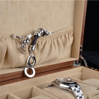 Vorschau: Uhrenbox Aberdeen 10 - Walnuss Vorschau: Uhrenbox Aberdeen 10 - Walnuss