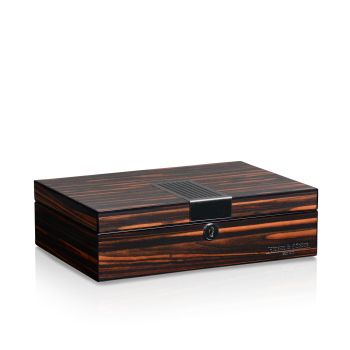 Uhrenbox Berlin 8 - Ebony Uhrenbox Berlin 8 - Ebony