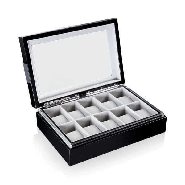 Uhrenbox Executive 10 - Schwarz