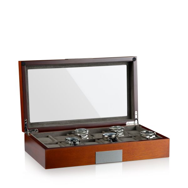 Uhrenbox Monteray 12 - Mahagony