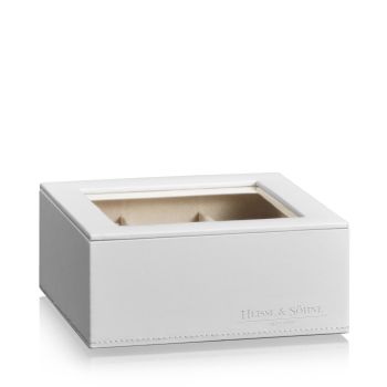 Stapelbares Schmuckkästchen Mirage L - Oberteil: Uhrenbox für 6 Uhren Stapelbares Schmuckkästchen Mirage L - Oberteil: Uhrenbox für 6 Uhren